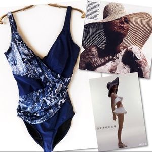 Carol Wior Swim - CAROL WIOR SOFT SURROUNDINGS FOIL SWIMSUIT SZ 14 Carol Wior Swim - CAROL WIOR SOFT SURROUNDINGS FOIL SWIMSUIT SZ 14